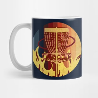 Disc Golf On Fire Mug